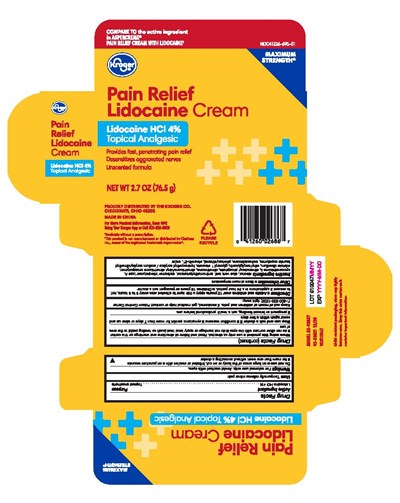 Label (92 53021 1225 Pkg Lidocaine Cream 2.7oz For Daily Med)
